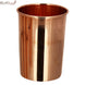 Set of 6 Plain Copper Glass