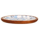 Enamel Coated Wooden Serving Tray/Plate