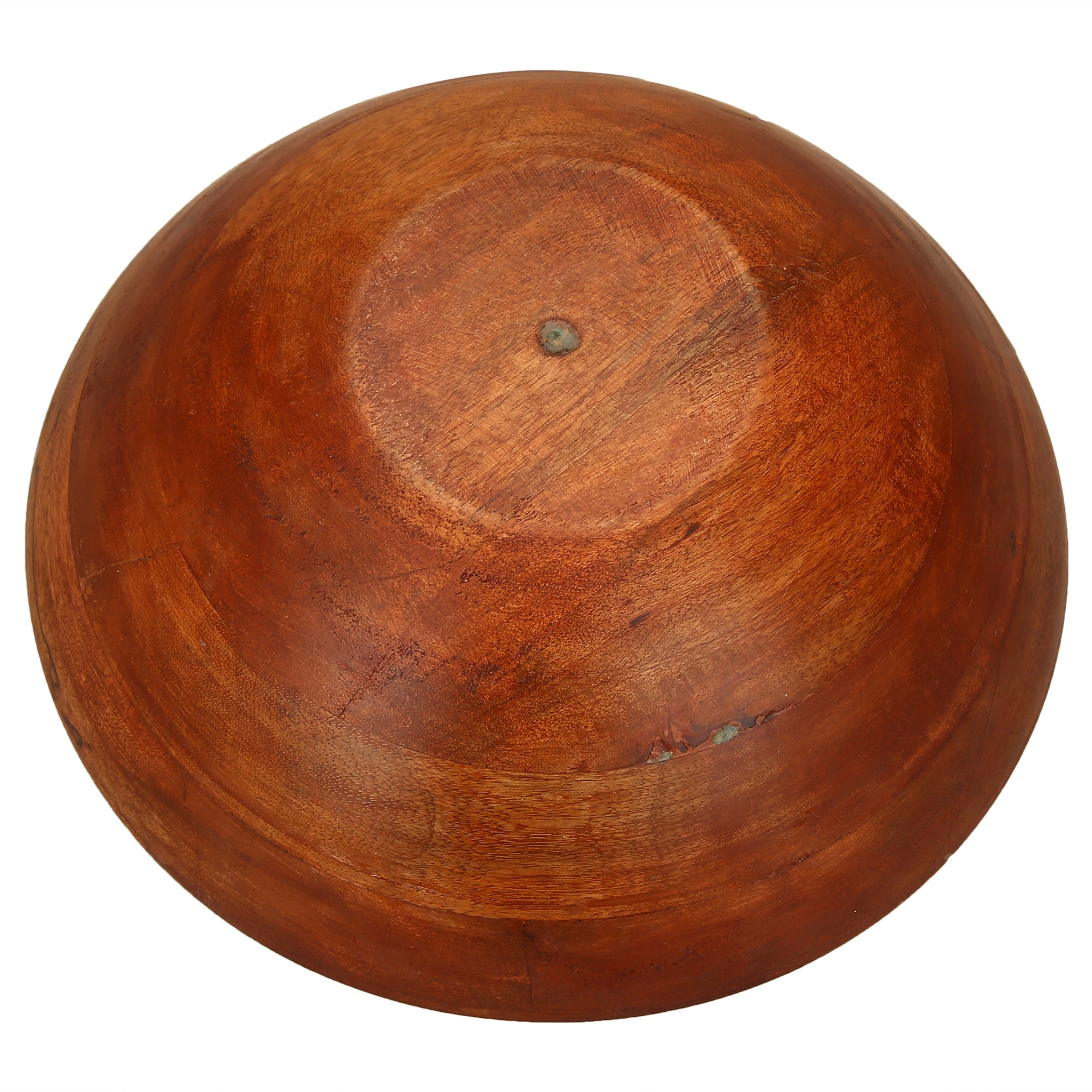 Enamel Coated Wooden Salad Bowl