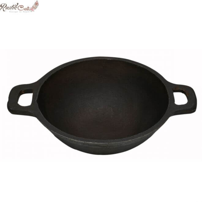 Pre-Seasoned Cast Iron Kadhai