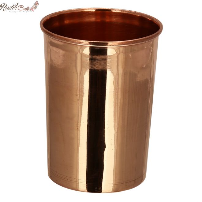 Plain Copper Glass