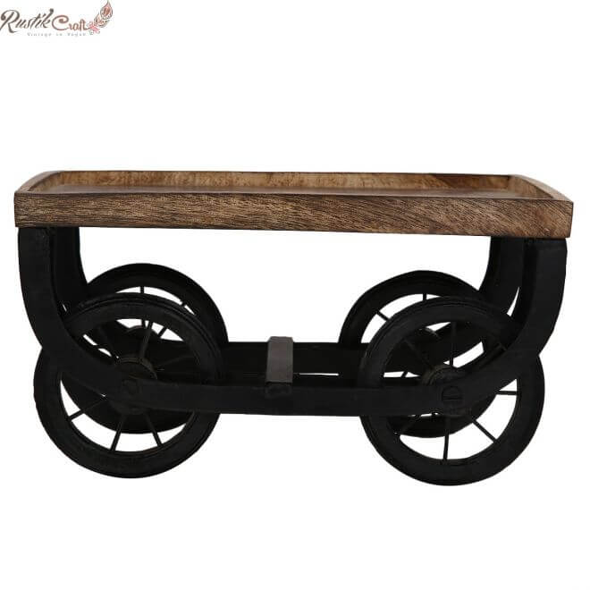 Wooden Serving Cart