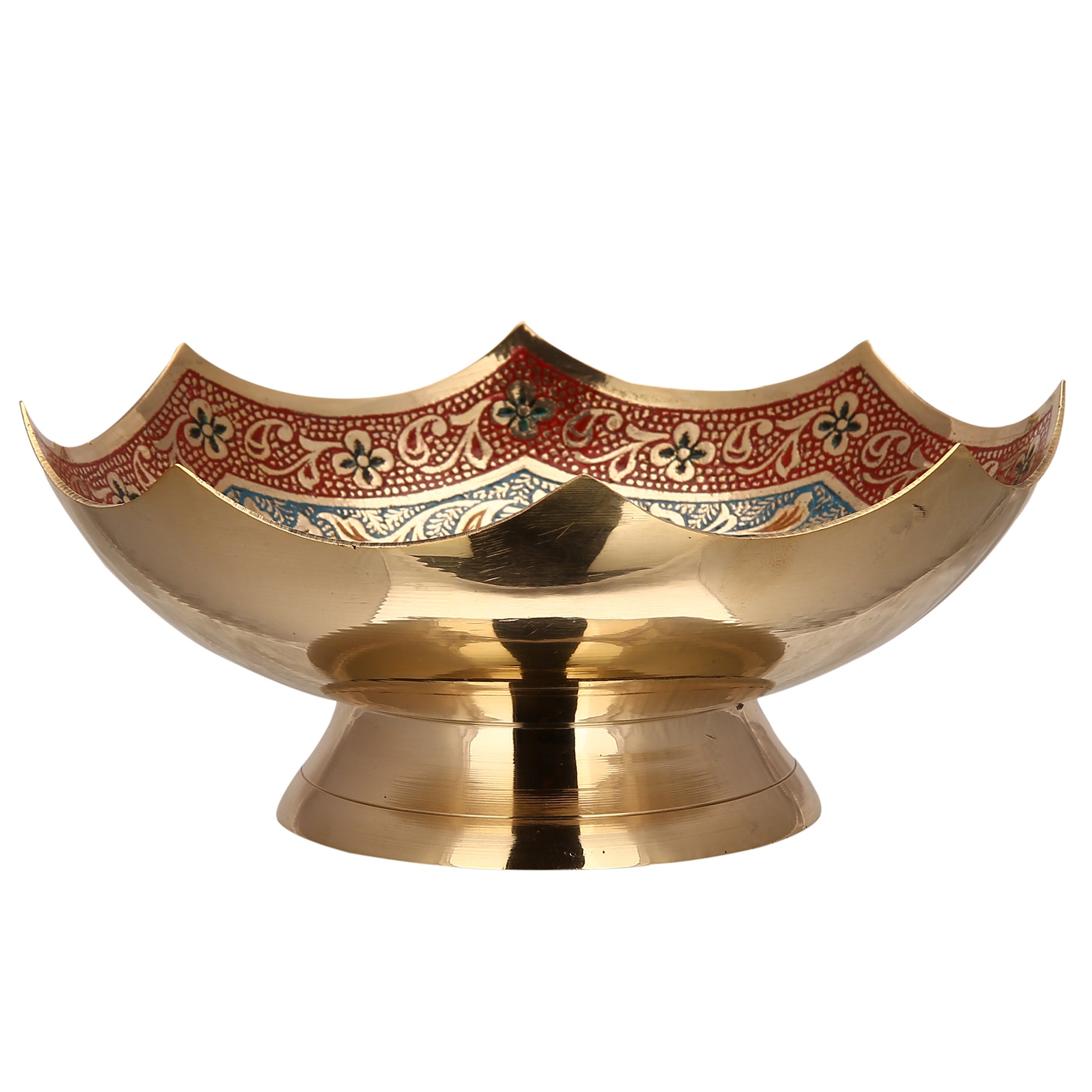 Meenakari Brass Bowl