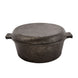 Cast Iron Pre Seasoned Two in One Dutch Oven with Skillet Lid 10 inch