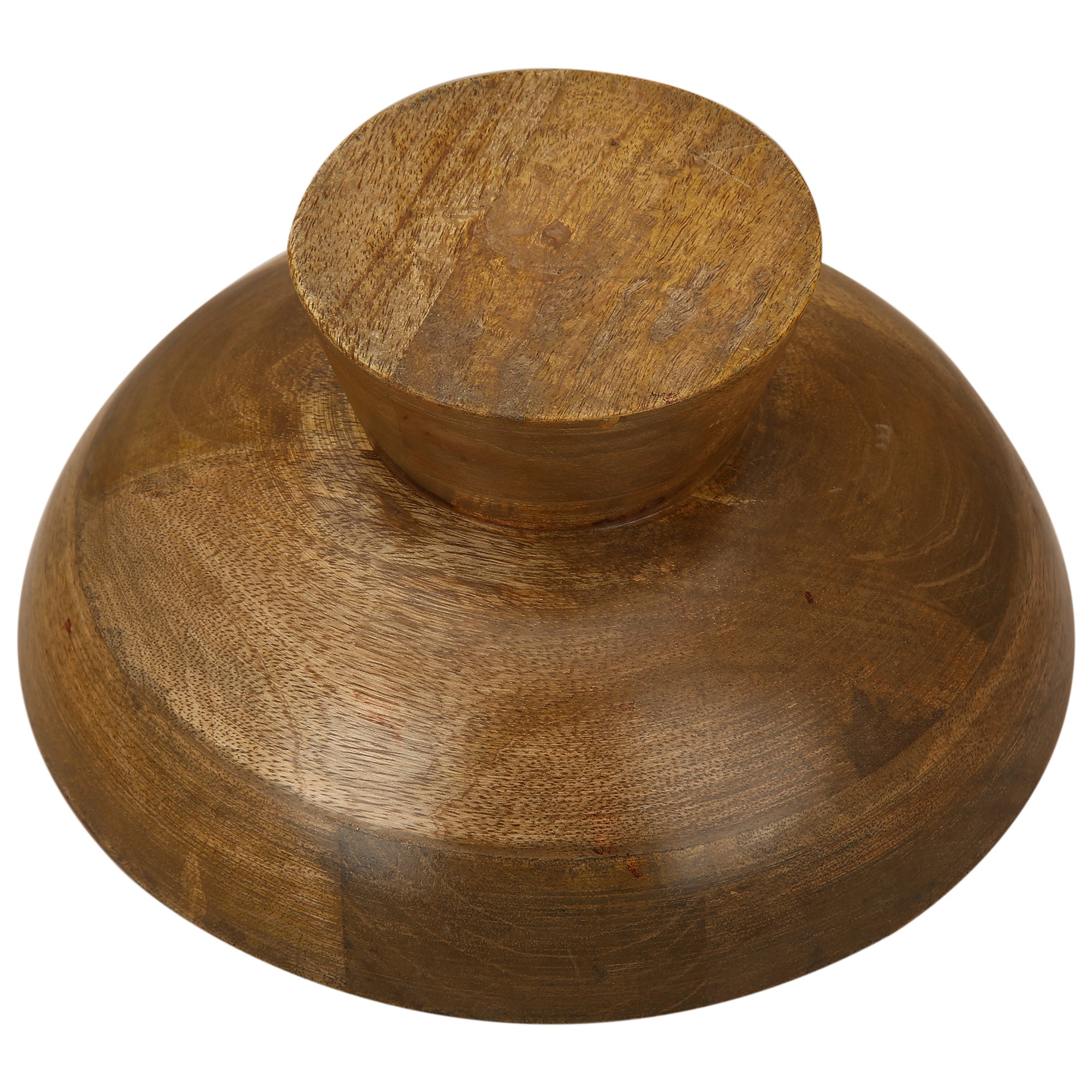 Wooden-Copper Fruit Bowl