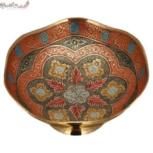 Meenakari Brass Bowl