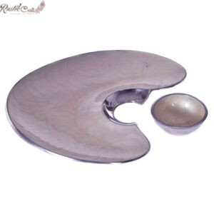 Chip Dip Platter With Detachable Bowl