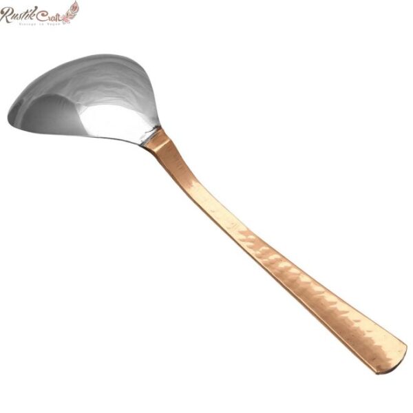 Copper Steel Serving Spoon