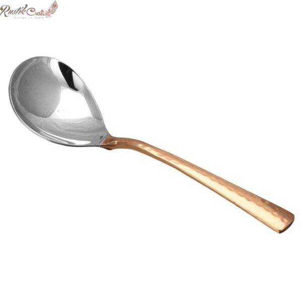 Copper Steel Serving Spoon