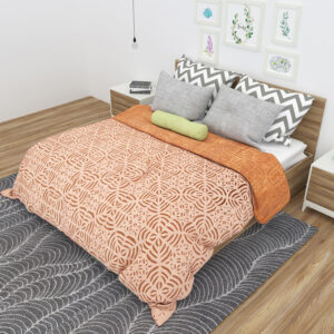 Cotton Applique Bed Cover/ Spread